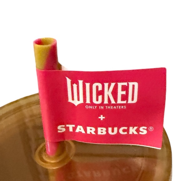NWT Wicked x Stanley Limited Edition Glinda Pink Glitter Tumbler Cup - Picture 5 of 5